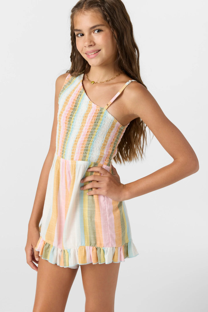 Oneill Girls Niki Romper - Multi Clr 6