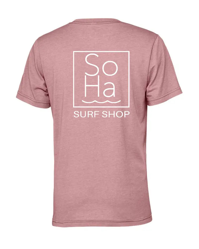 SoHa Square Logo Tee Heather Orchid1