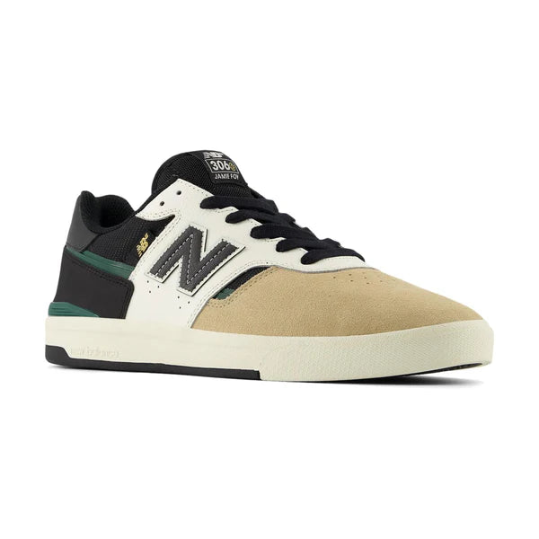 New Balance Numeric Jamie Foy 306 Cup Skate Shoe - Beige/Black 1