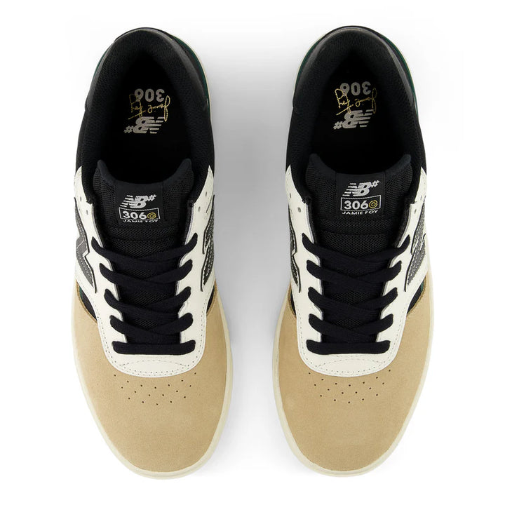 New Balance Numeric Jamie Foy 306 Cup Skate Shoe - Beige/Black 2