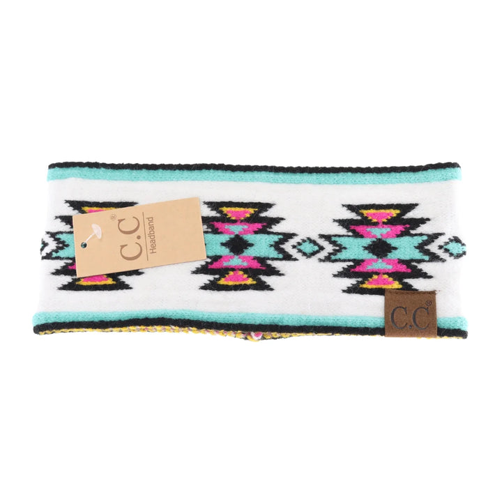 C.C Southwestern Pattern Head Wrap