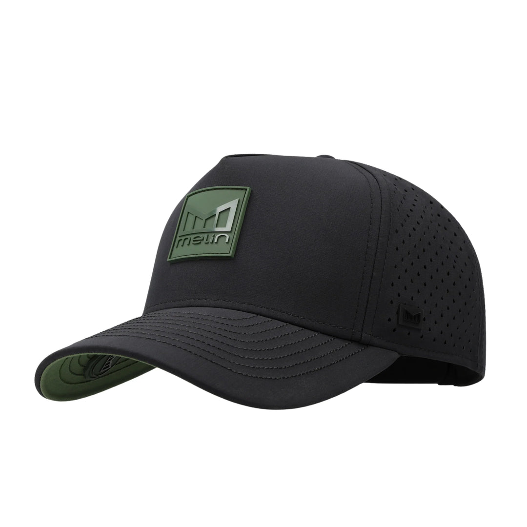 Melin Odysea Stacked Hydro Performance Hat - Black Forest