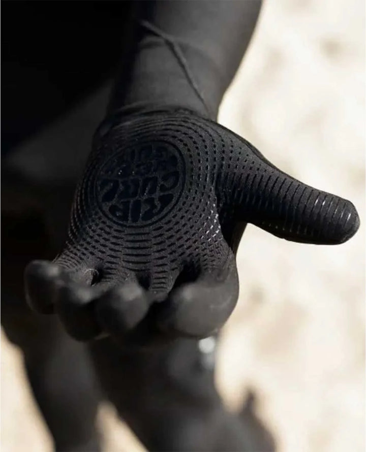 Ripcurl Flashbomb 3/2mm 5 Finger Glove - Black 1