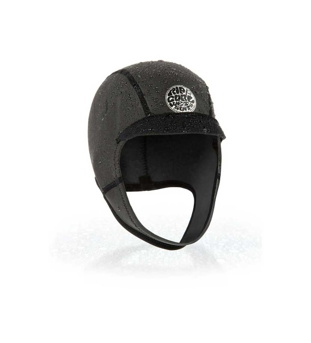 Ripcurl Dawn Patrol 2mm Surf Cap - Black