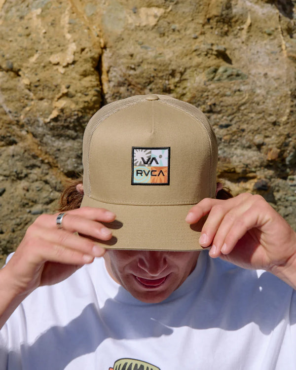 RVCA Men’s All The Way Trucker Hat