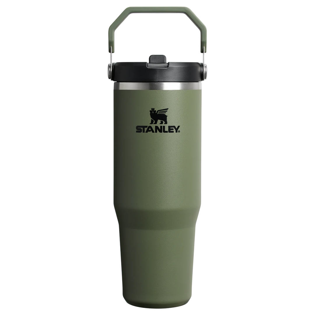 Stanley the IceFlow Flip Straw 2.0 Tumbler Dried Pine