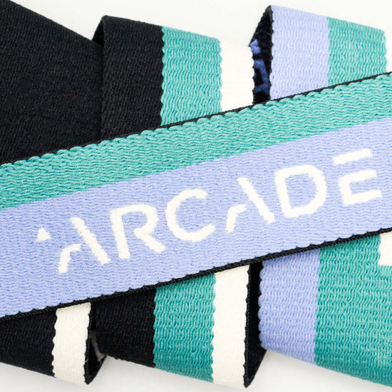 Arcade Sierra Stretch Belt Periwinkle/Black pic 2 | SoHa Surf Shop