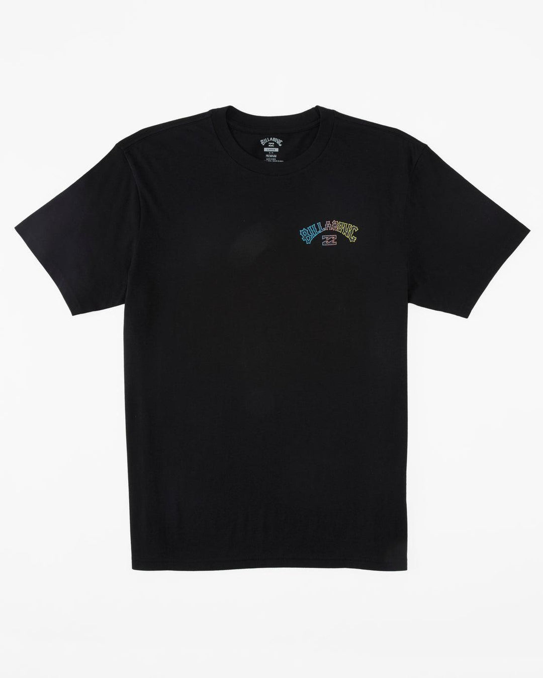 Billabong Men's Arch Fill Tee Black pic 1 | SoHa Surf Shop