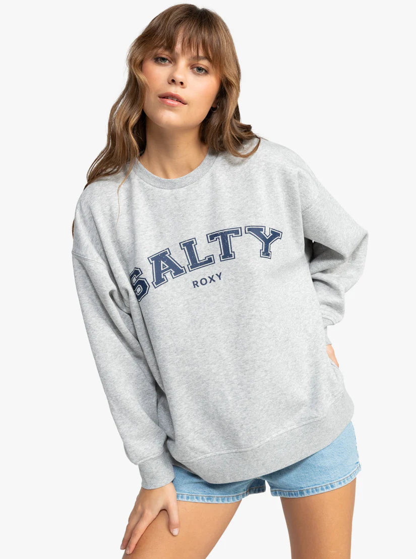 Salty Morning Hike Crew Neck Sweatshirt