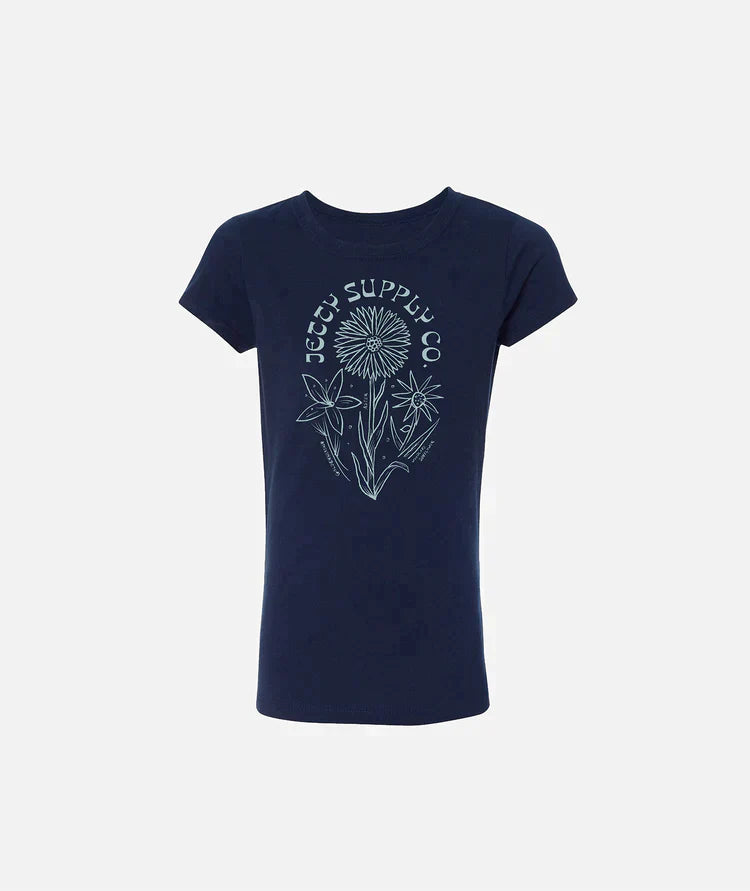 Aster Tshirt Navy pic 1 | SoHa Surf Shop