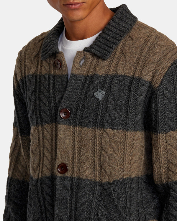 RVCA Men’s Chefs Kiss Cardigan