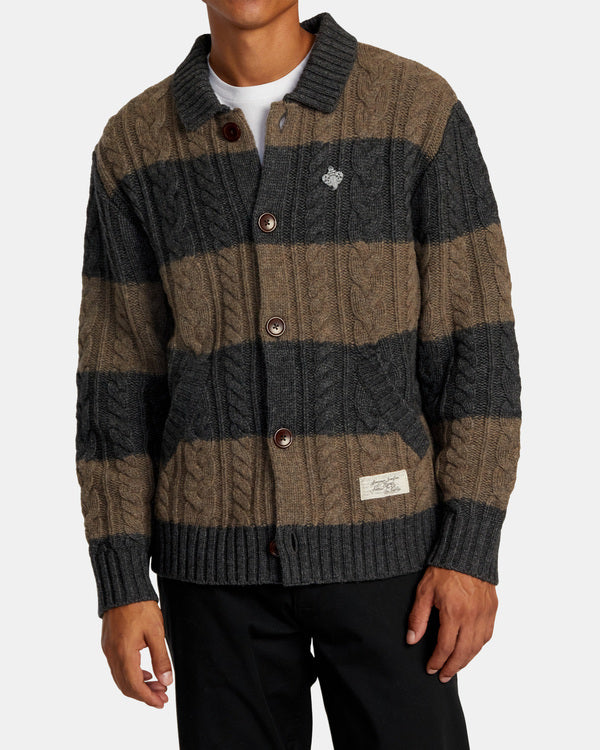 RVCA Men’s Chefs Kiss Cardigan