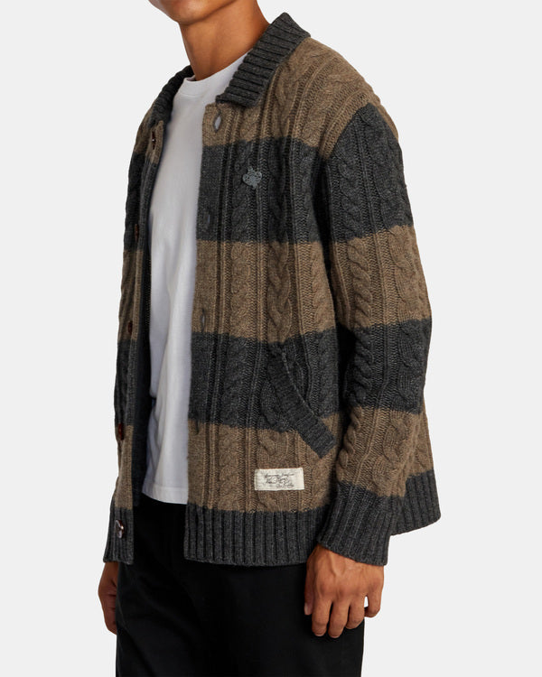 RVCA Men’s Chefs Kiss Cardigan