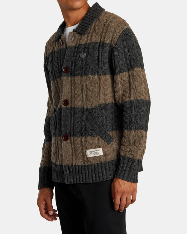 RVCA Men’s Chefs Kiss Cardigan