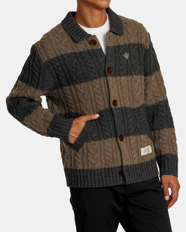 RVCA Men’s Chefs Kiss Cardigan