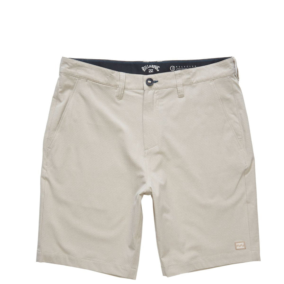 Billabong Mens Crossfire Submersible Hybrid Short - Khaki front view