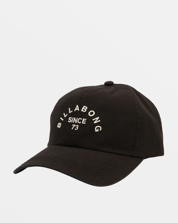 Billabong Dad Cap Strapback Hat Black Sands