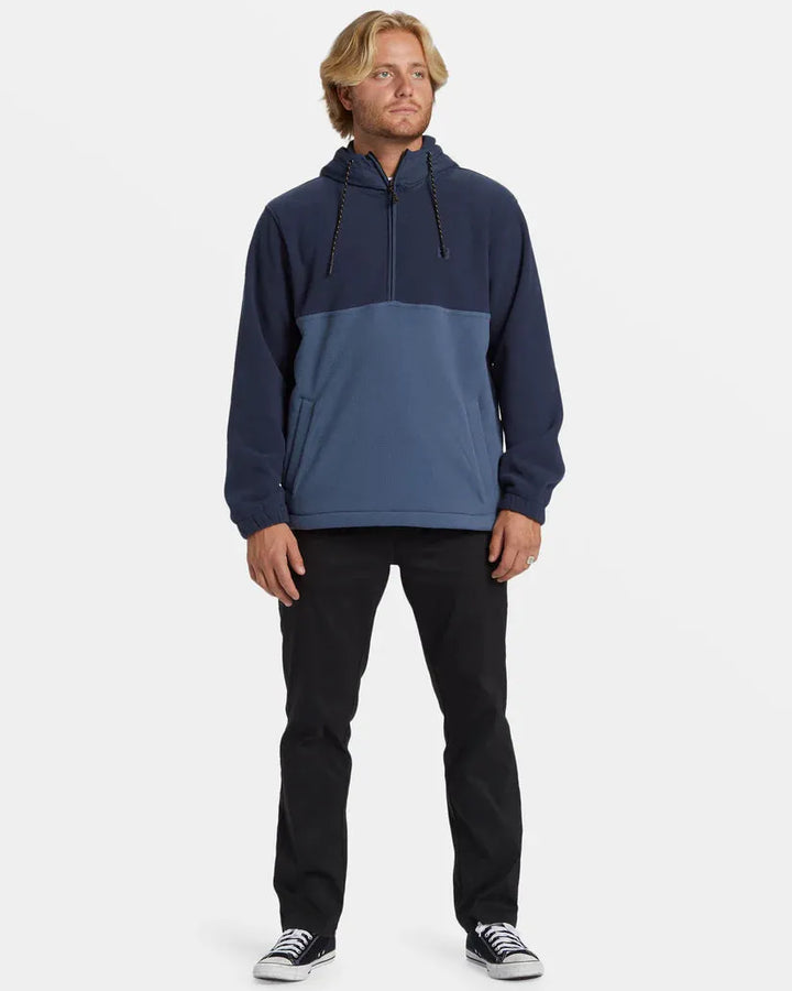 Billabong Men's A/Div Boundary Hooded Half Zip Pullover - SoHa Surf Shop