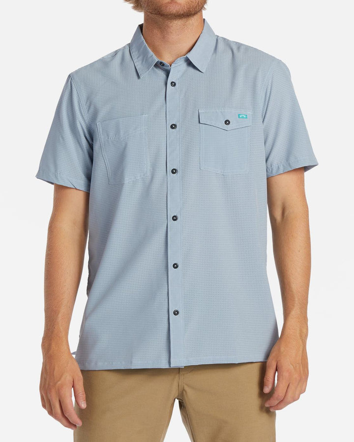 A/Div Surftrek Perf Button Shirt - SoHa Surf Shop