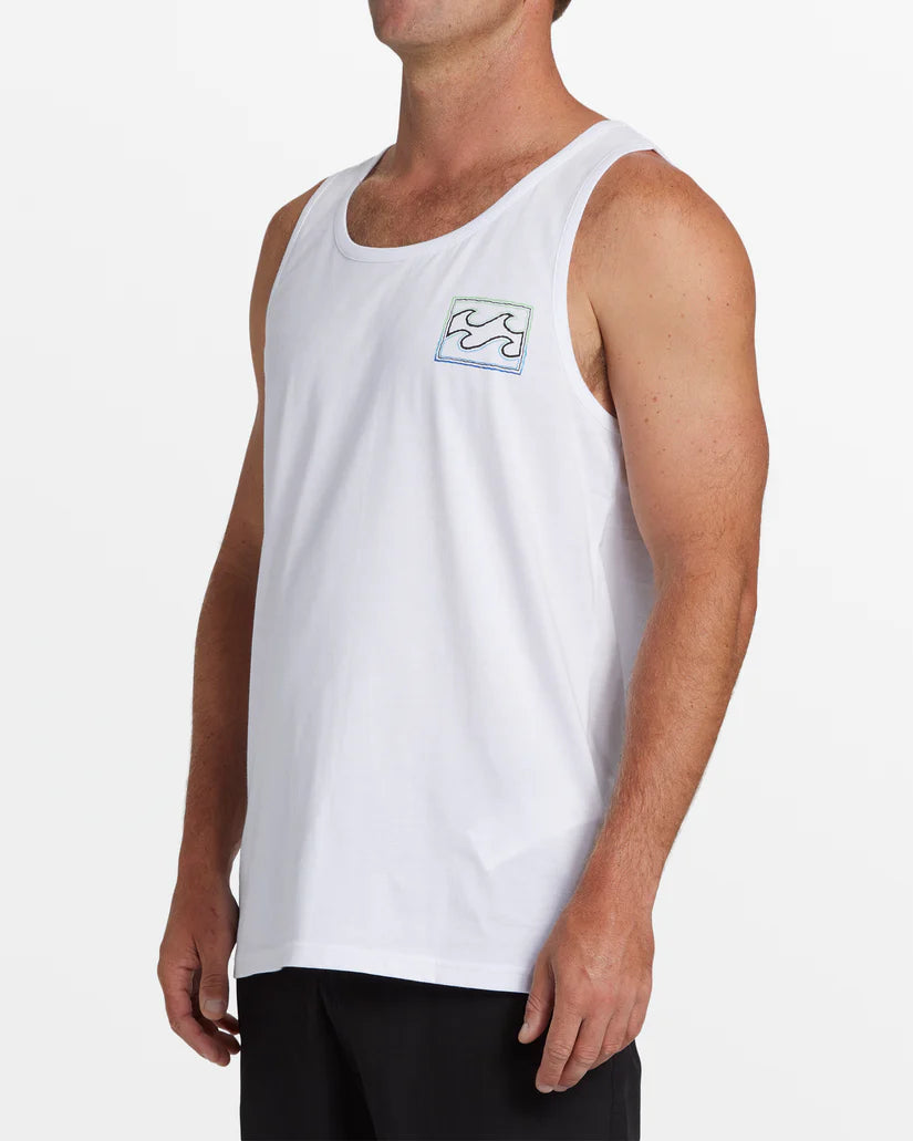 Billabong Men’s Crayon Wave Tank