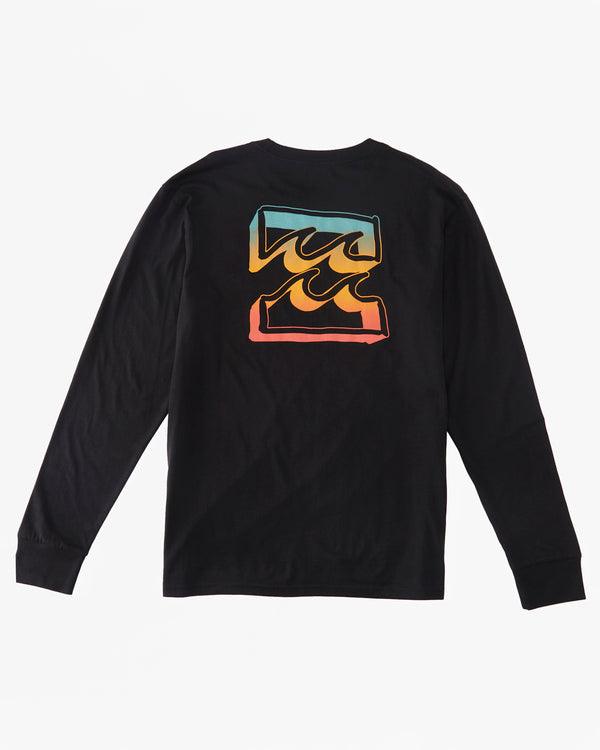 Crayon Waves Long Sleeve - SoHa Surf Shop