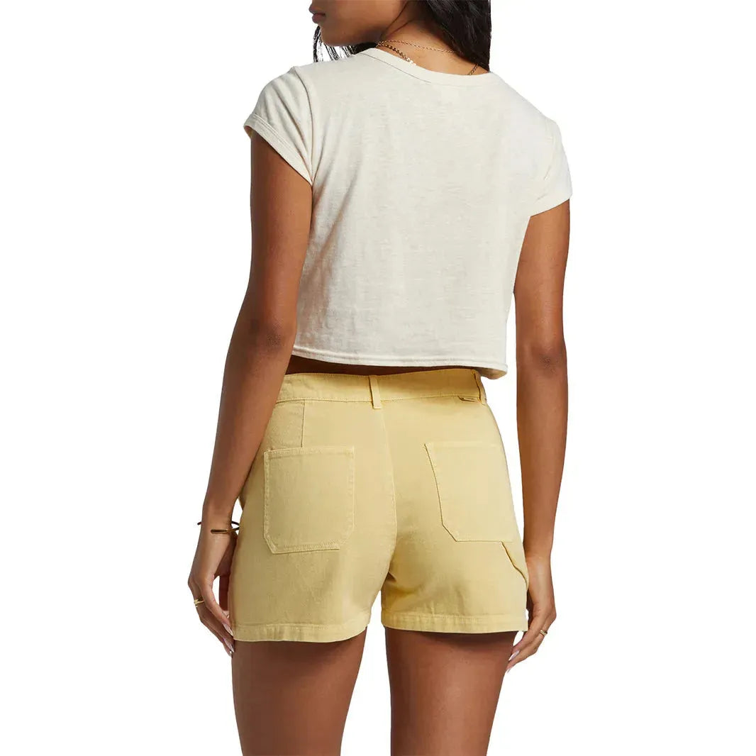 ショートパンツ Base Range Women's DOMOND Shorts Light Yellow Domond Shorts in Assortment | Wild silk jersey | en | Baserange