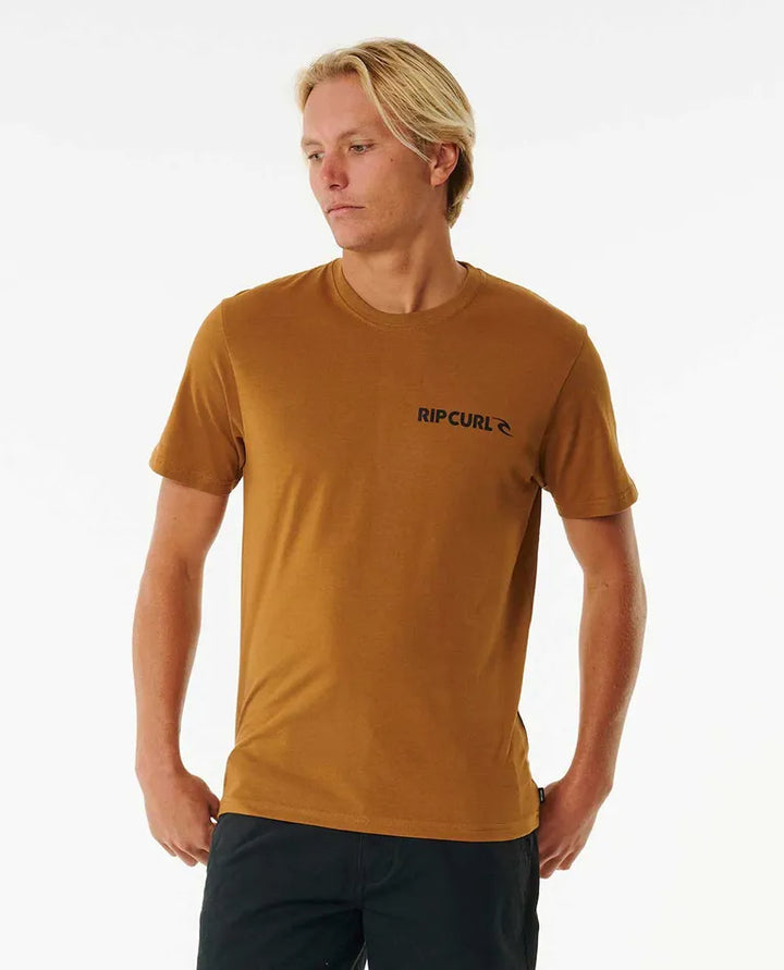 Brand Icon Tee Gold pic 1 | SoHa Surf Shop