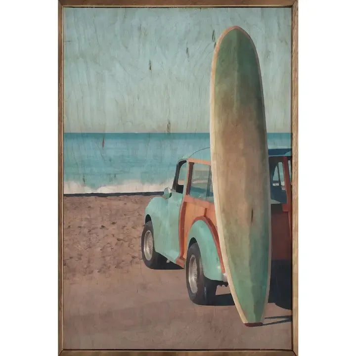 By the Beach Surfboard and Truck Art - SoHa Surf Shop