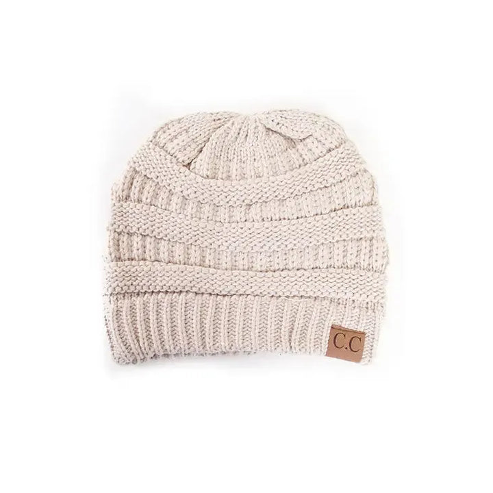 C.C Ribbed Kit Solid Color Beanie - SoHa Surf Shop