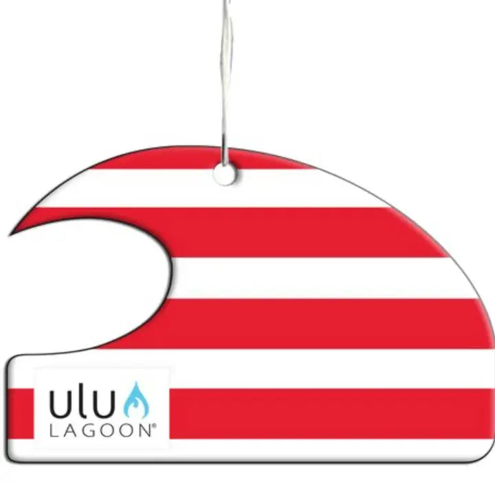 Ulu Lagoon Stripes Mini Wave Air Freshener