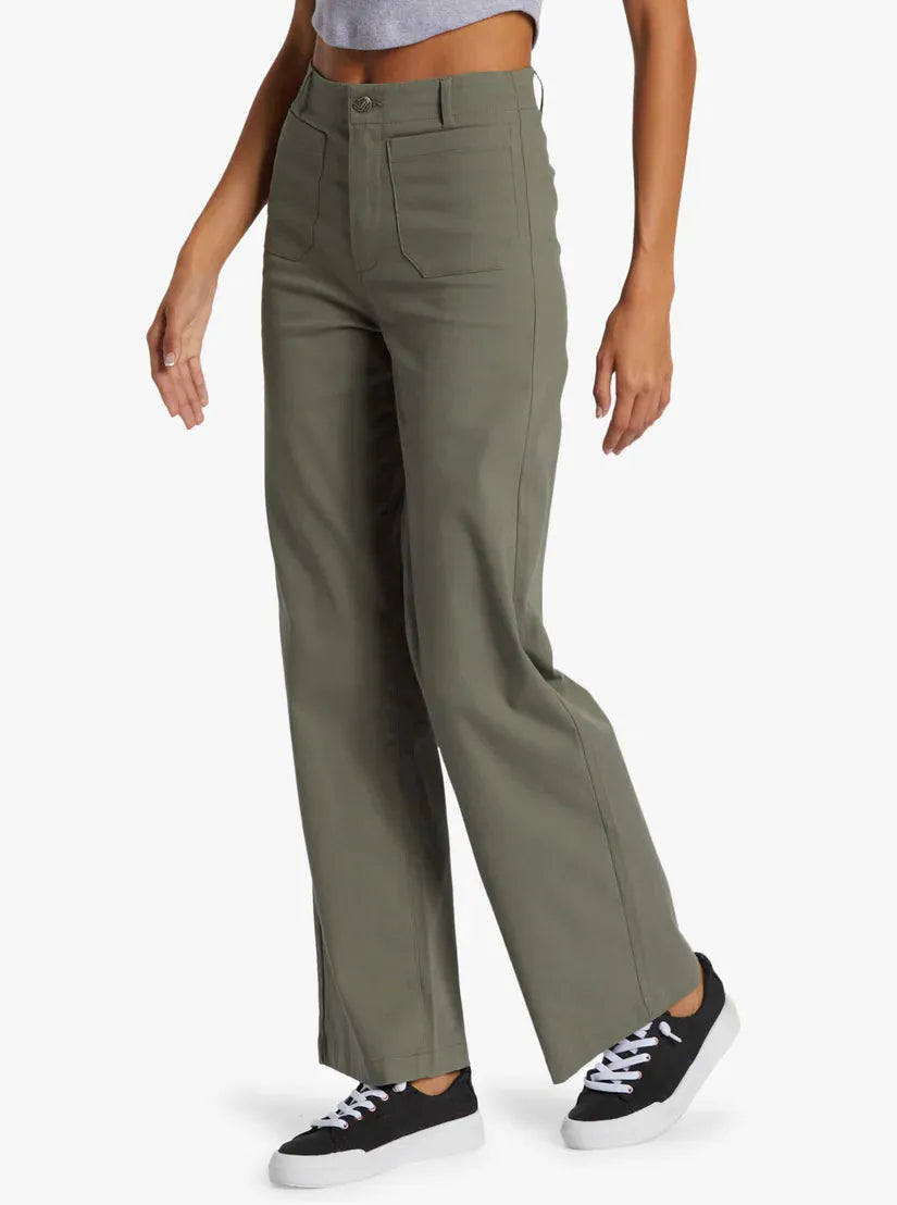 Coastal Cruiser Wide Leg Pants - SoHa Surf Shop