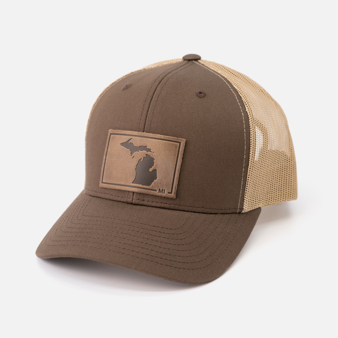 Range Leather Co. - Michigan Silhouette Hat