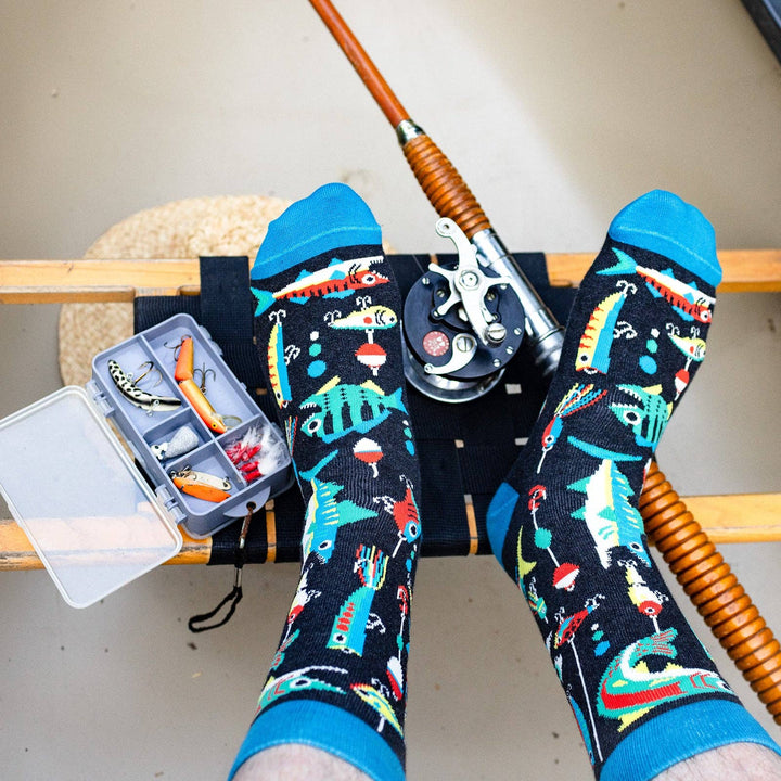 Lavley - Bite Me Fishing Socks