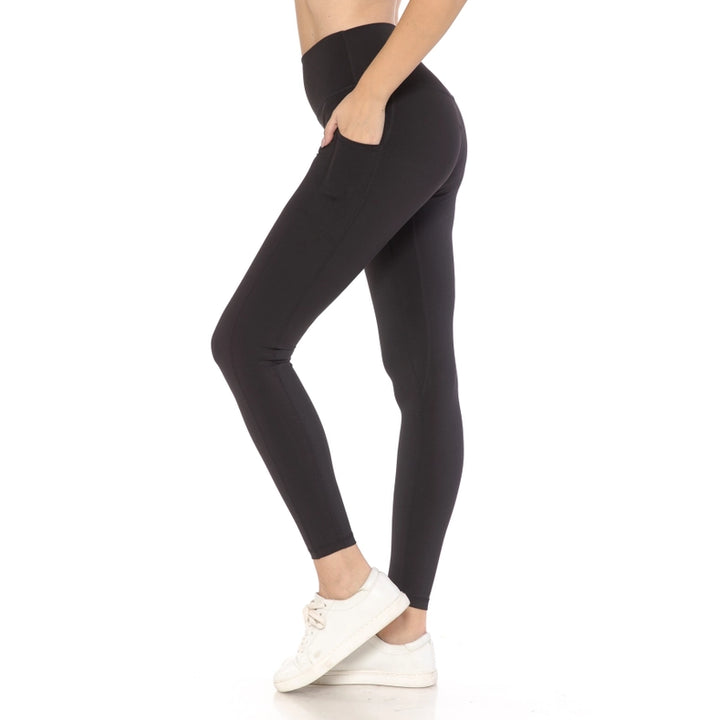 Premium Nylon Solid Leggings