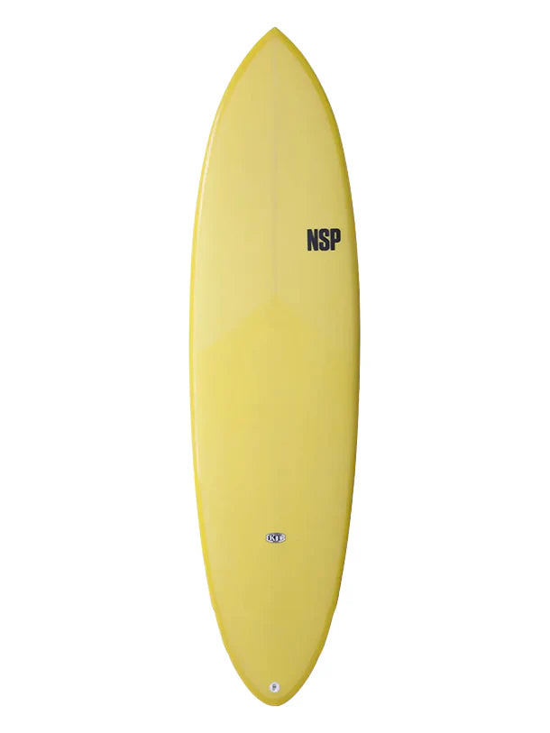 NSP Dream Rider PU 7'6" Surfboard Banana pic 1 | SoHa Surf Shop