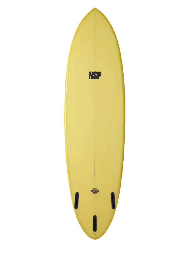 NSP Dream Rider PU 7'6" Surfboard Banana pic 2 | SoHa Surf Shop