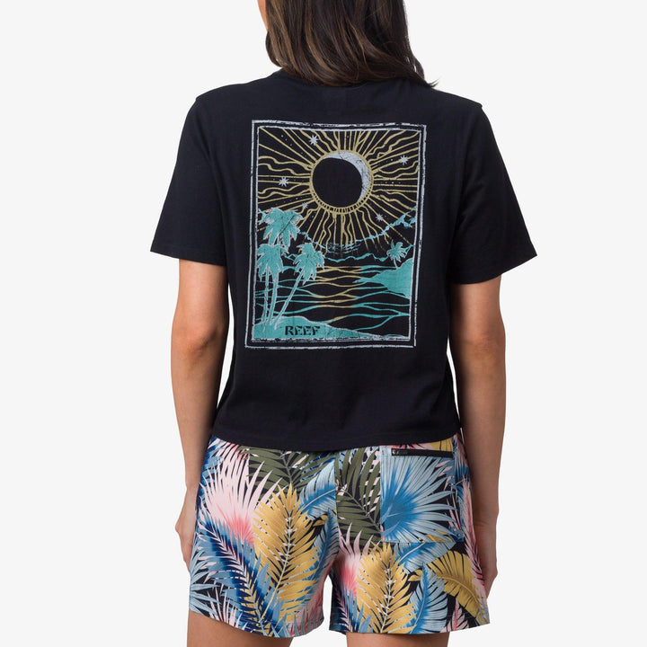 Dreamscape Crop Crew Tee - SoHa Surf Shop