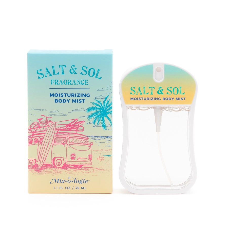 Mixology Salt &amp; Sol | Moisturizing Body Mist (35 Ml)
