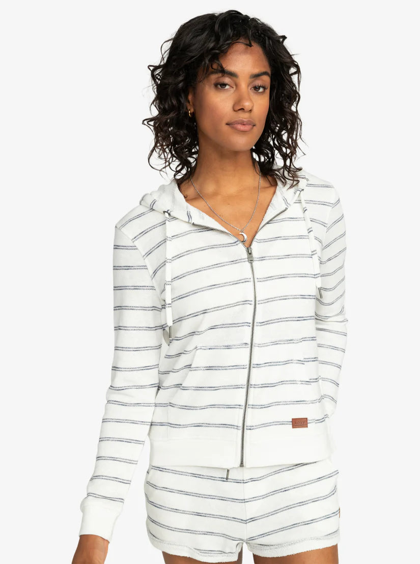 Roxy Women’s Perfect Wave Stripes Zip Up