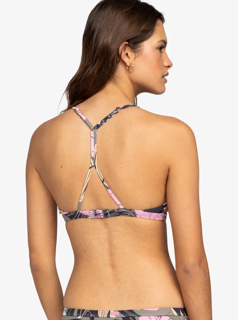Roxy Pro The Cut Back Triangle Bikini Top
