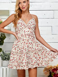 Floral Print Tiered Dress - SoHa Surf Shop