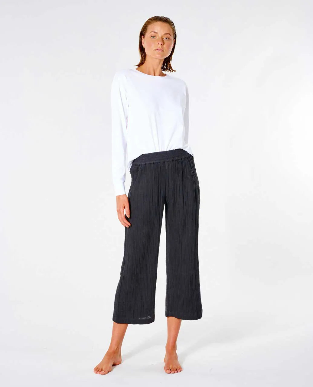Ripcurl Women’s Premium Surf Beach Pant - Black 3