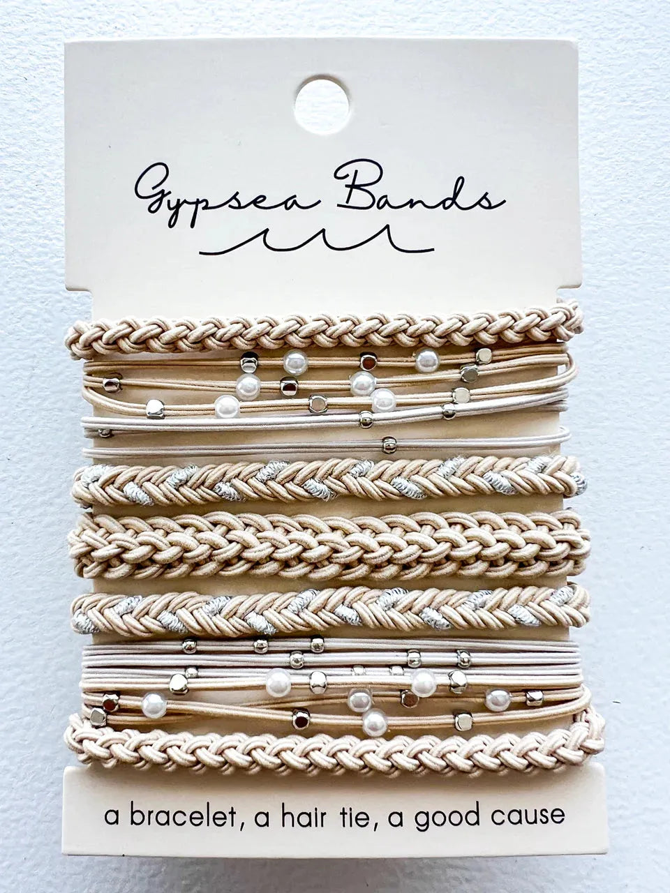 Gypsea Bands Latte Hair Tie Bracelet - SoHa Surf Shop