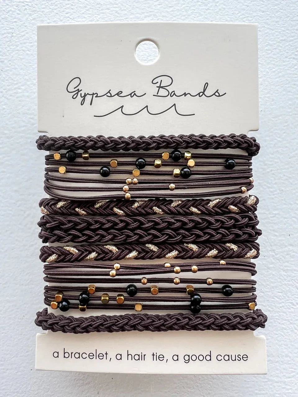 Gypsea Bands Mocha Hair Tie Bracelet - SoHa Surf Shop