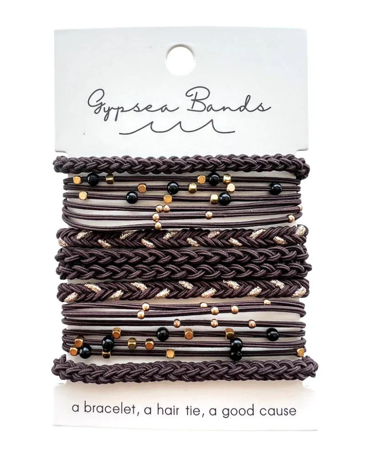 Gypsea Bands Mocha Hair Tie Bracelet - SoHa Surf Shop