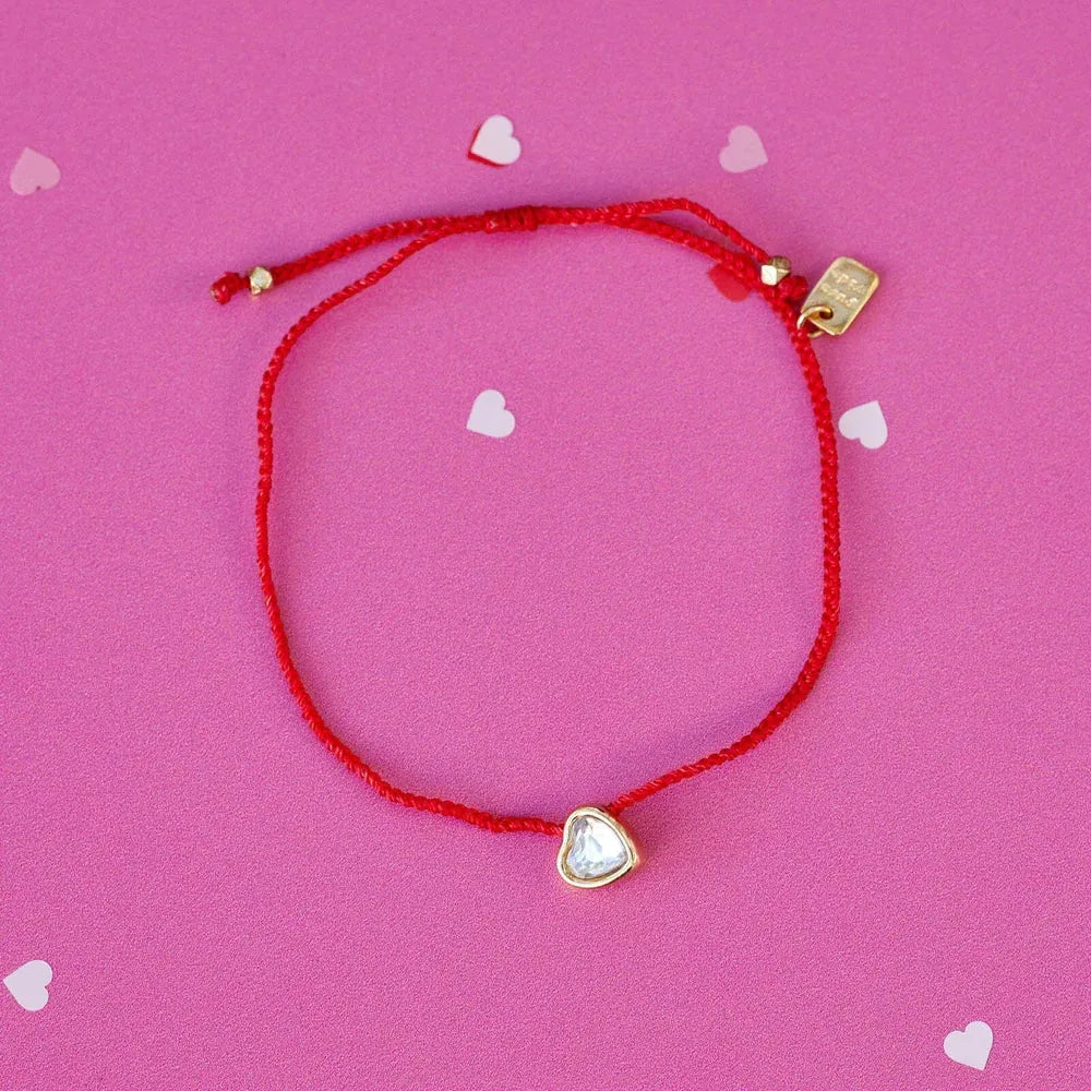 Heart Bead Gold Dainty Bracelet - SoHa Surf Shop