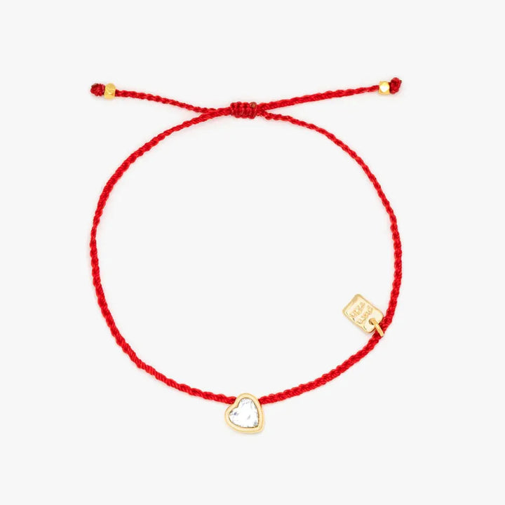 Heart Bead Gold Dainty Bracelet - SoHa Surf Shop