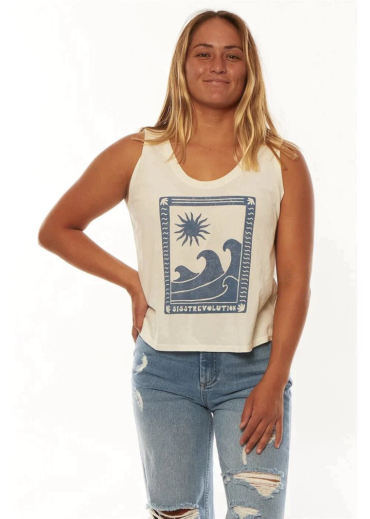 High Seas Knit Tank FINAL SALE - SoHa Surf Shop