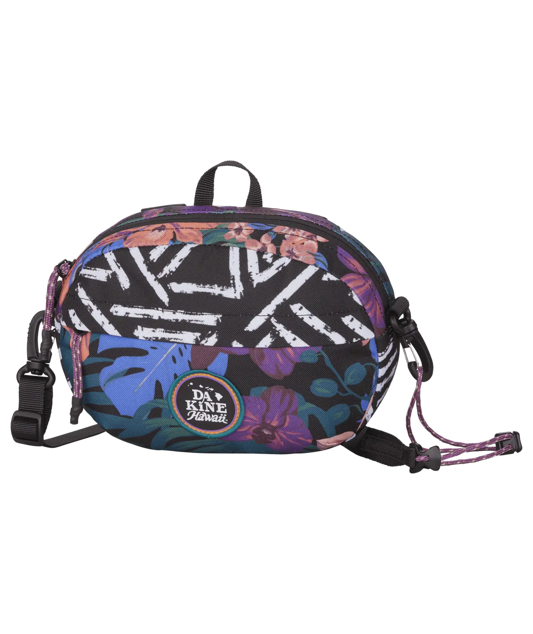 Joey Oval Crossbody Bag Hawaiian Tropidelics pic 1 | SoHa Surf Shop