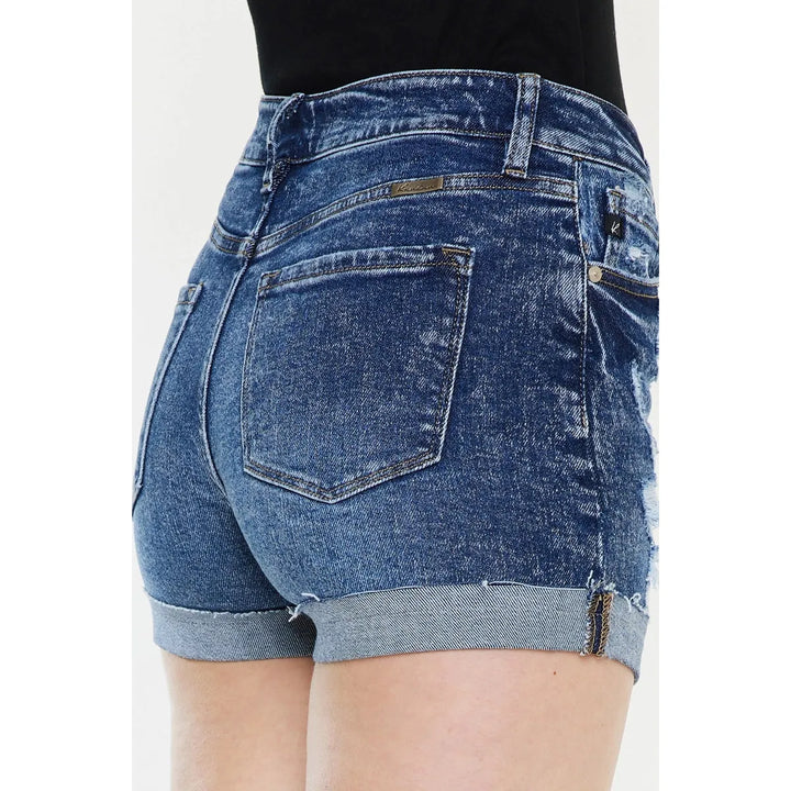 Kancan Women’s High Rise Denim Shorts FINAL SALE - SoHa Surf Shop